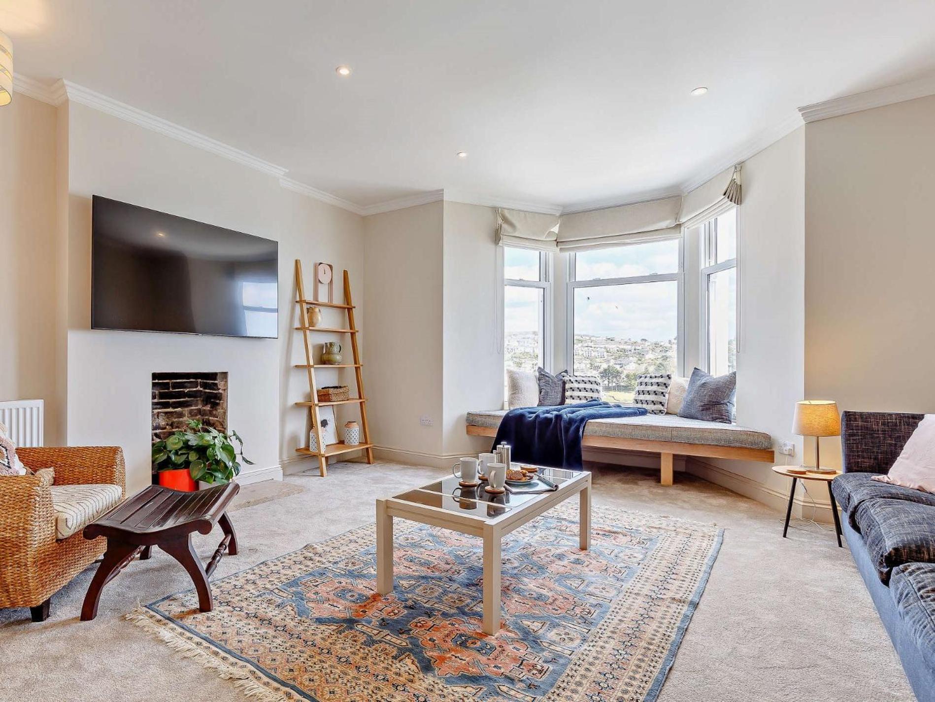 4 Bed In Fowey 82152 Apartamento Exterior foto